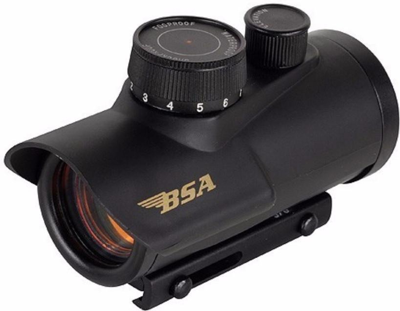 BSA Optics 30mm Matte Black Finish Red Dot Sight | 5 Moa