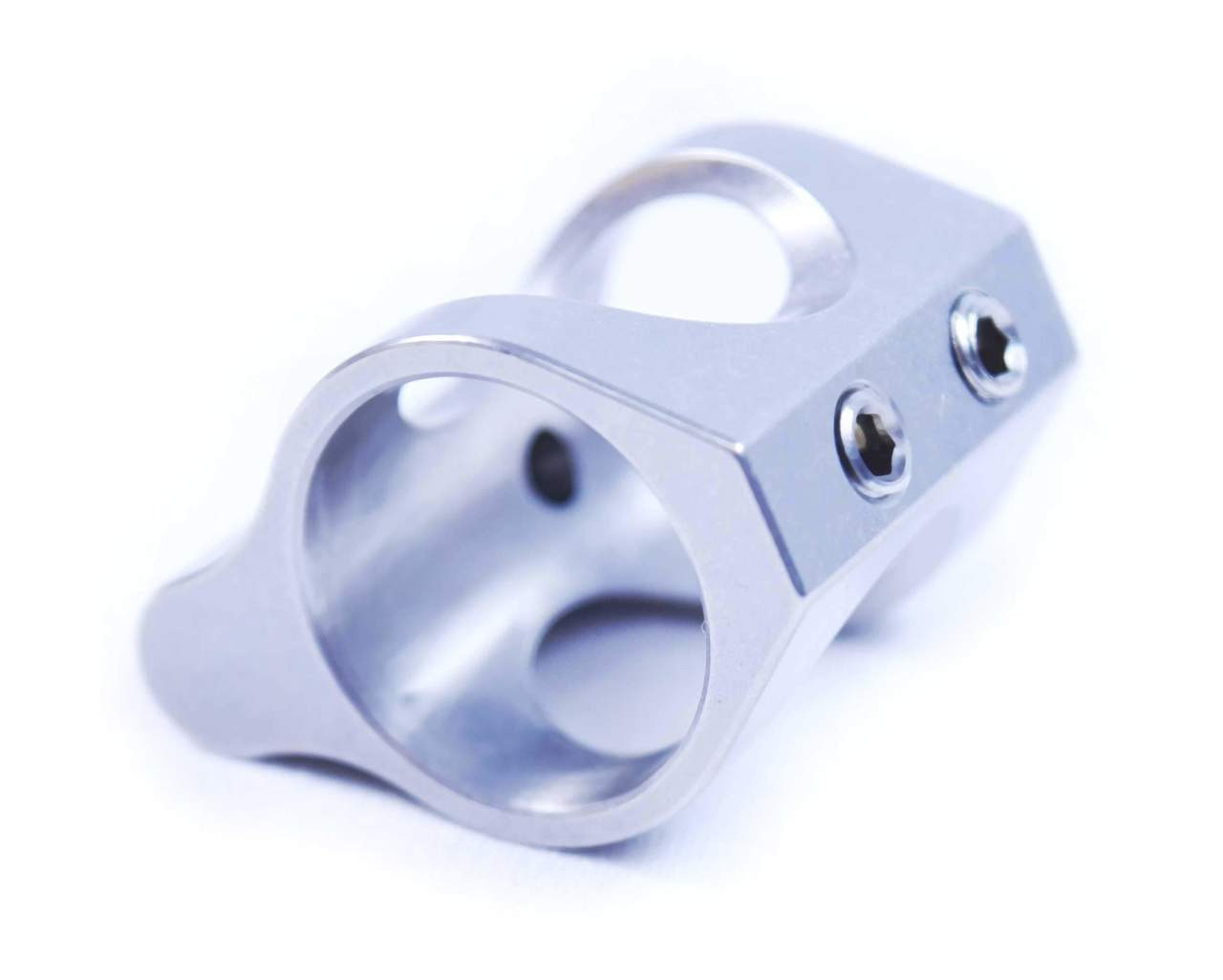 Micro Skeleton Gas Block Lo-Pro .750, Stainless Steel