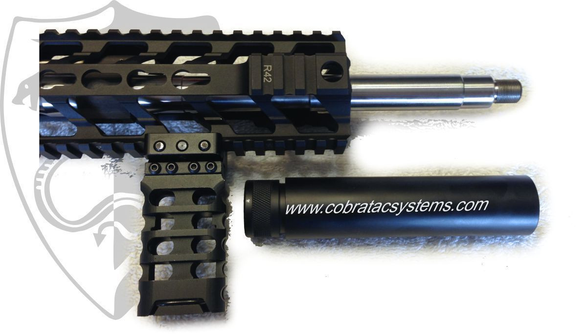 Mimic Slip on Suppressor/Silencer Muzzle Brake Shroud | .308