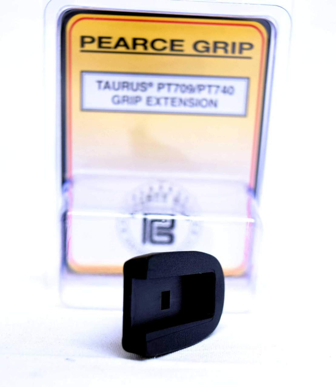 Pearce Grip, Magazine Grip Extension, Fits Taurus PT-709/PT-740, Black