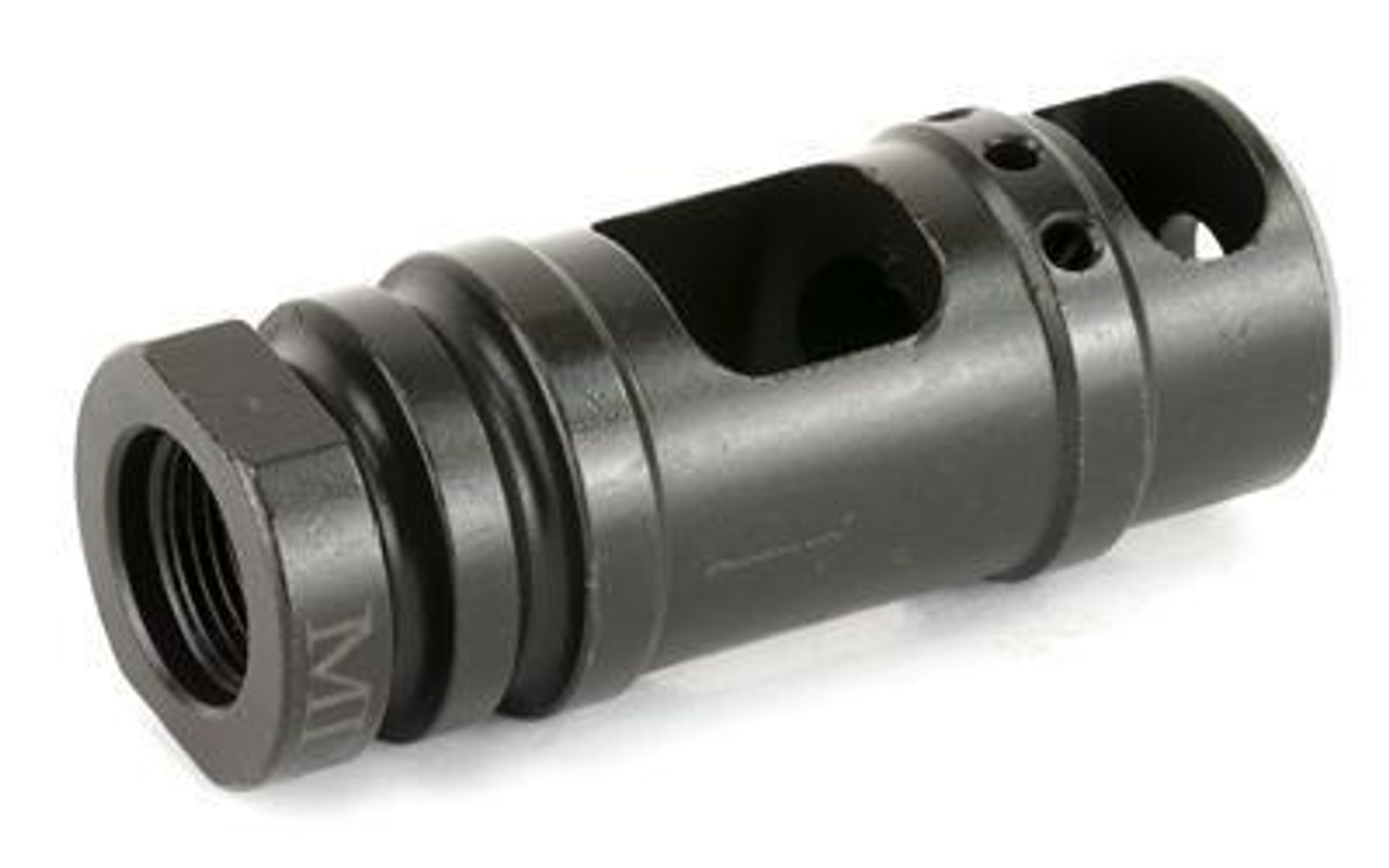 Midwest Industries Muzzle Brake, 2 Chamber, Black, 1/2x28, 223 Rem, 5.56mm
