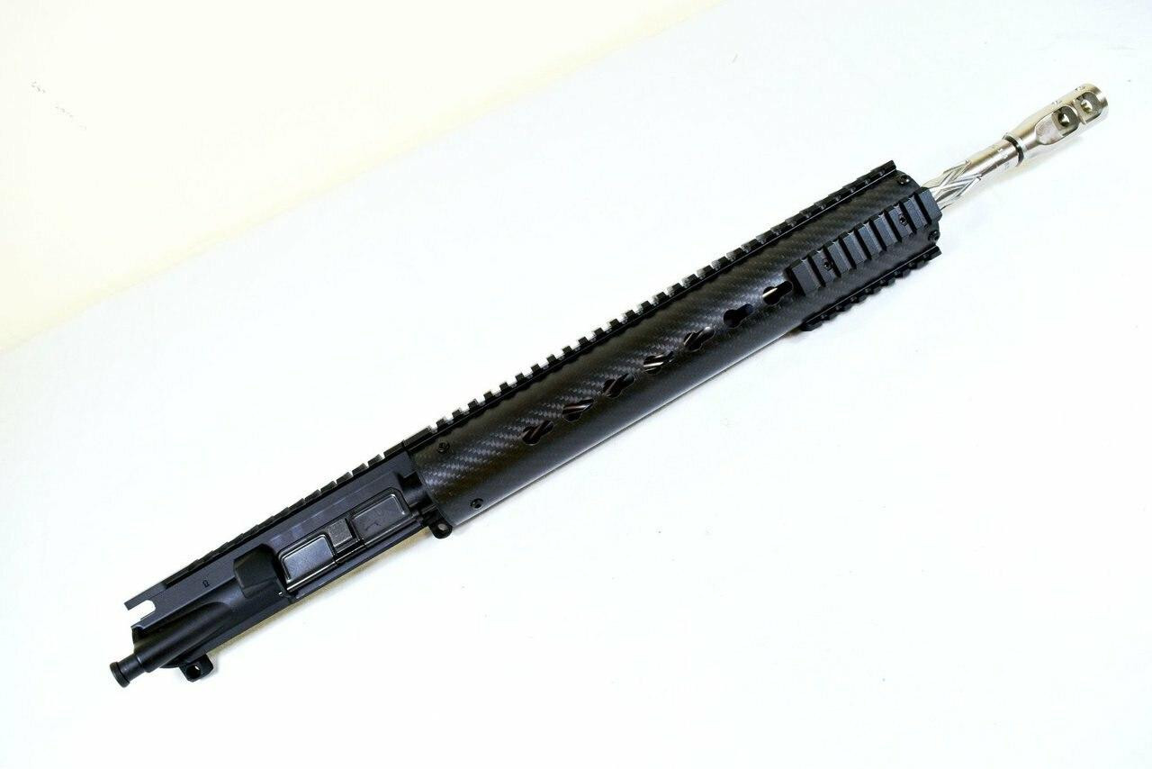 Cobratac 16 DIAMOND FLUTED SS-MSPEC or 12 CARBON SERIES - Precision Upper 5.56 WYLDE