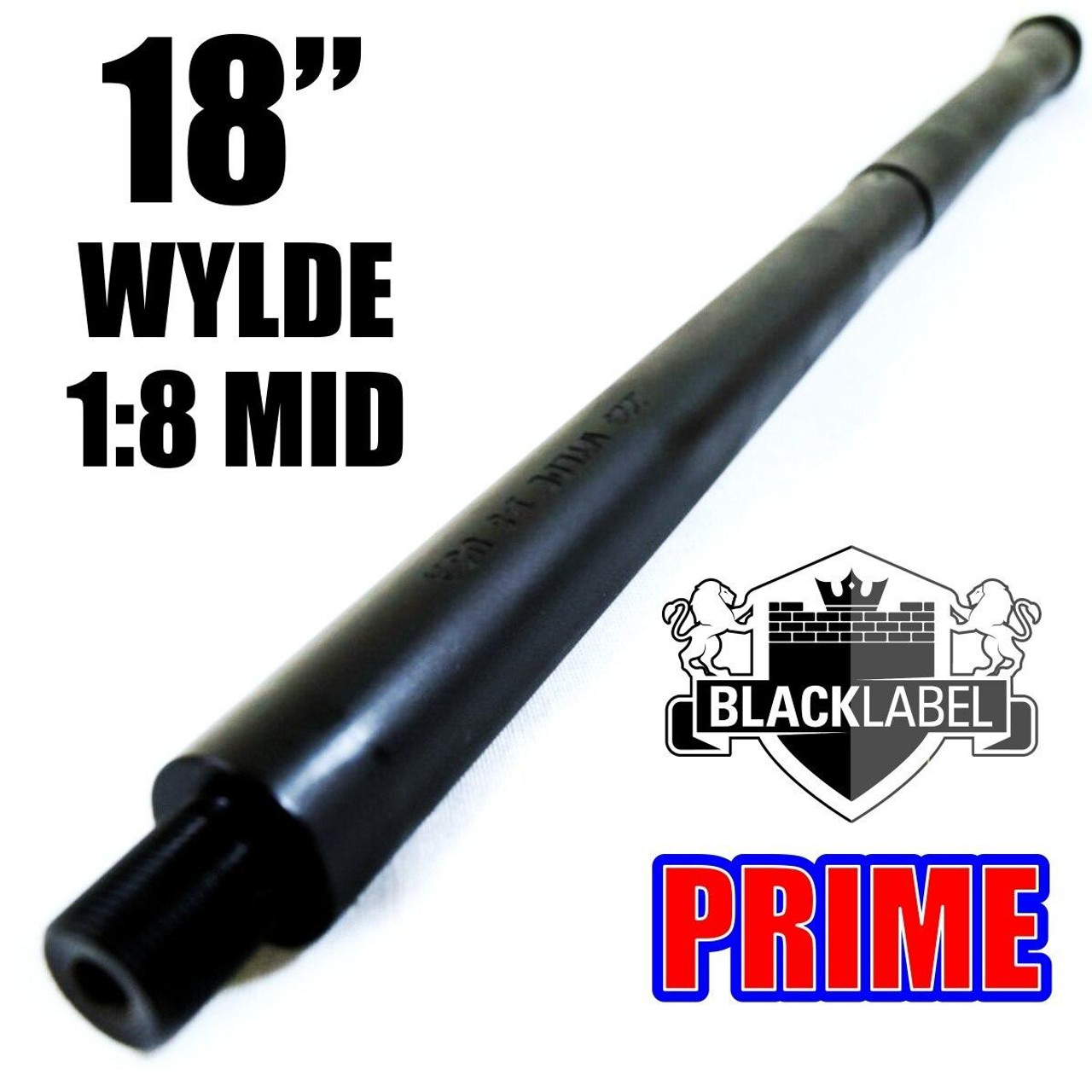 BLACK LABEL 18 223 Wylde HBar AR Barrel or Nitride Mid 18