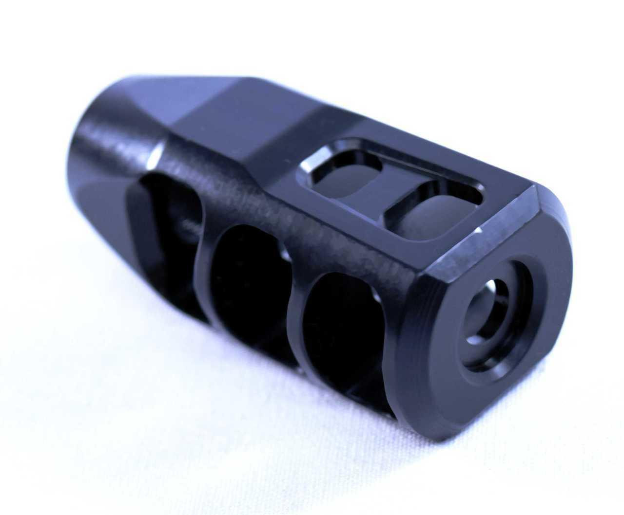 BLACK LABEL TITAN MATCH PRO or MUZZLE COMPENSATOR 1/2X28 .223/5.56 or BLACK