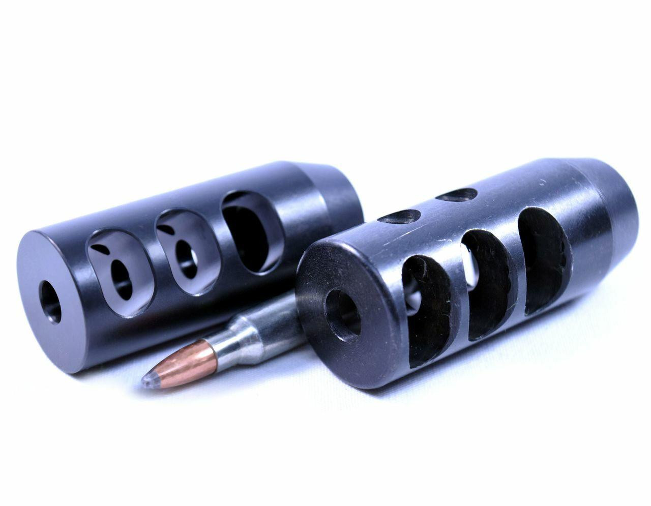 BLACK LABEL Titan Compensator Muzzle Brake .223/5.56/.22LR - Nitride