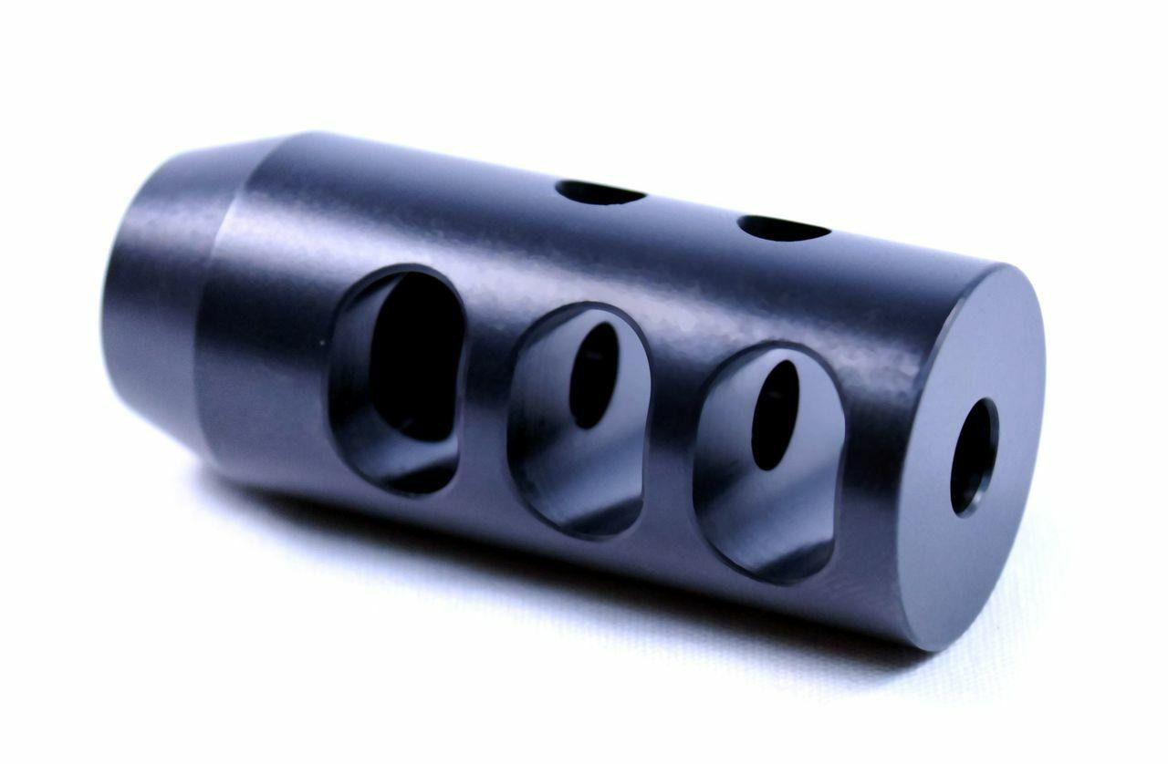 BLACK LABEL Titan Compensator Muzzle Brake .223/5.56/.22LR - Nitride