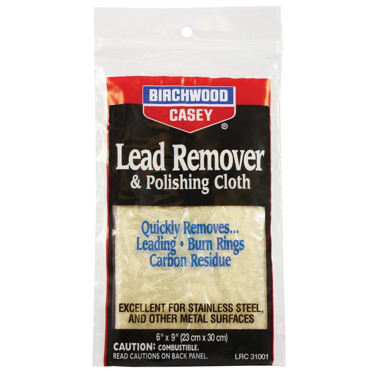 Birchwood Casey B/c Lead Remover W/ Cloth 6x9 029057310023