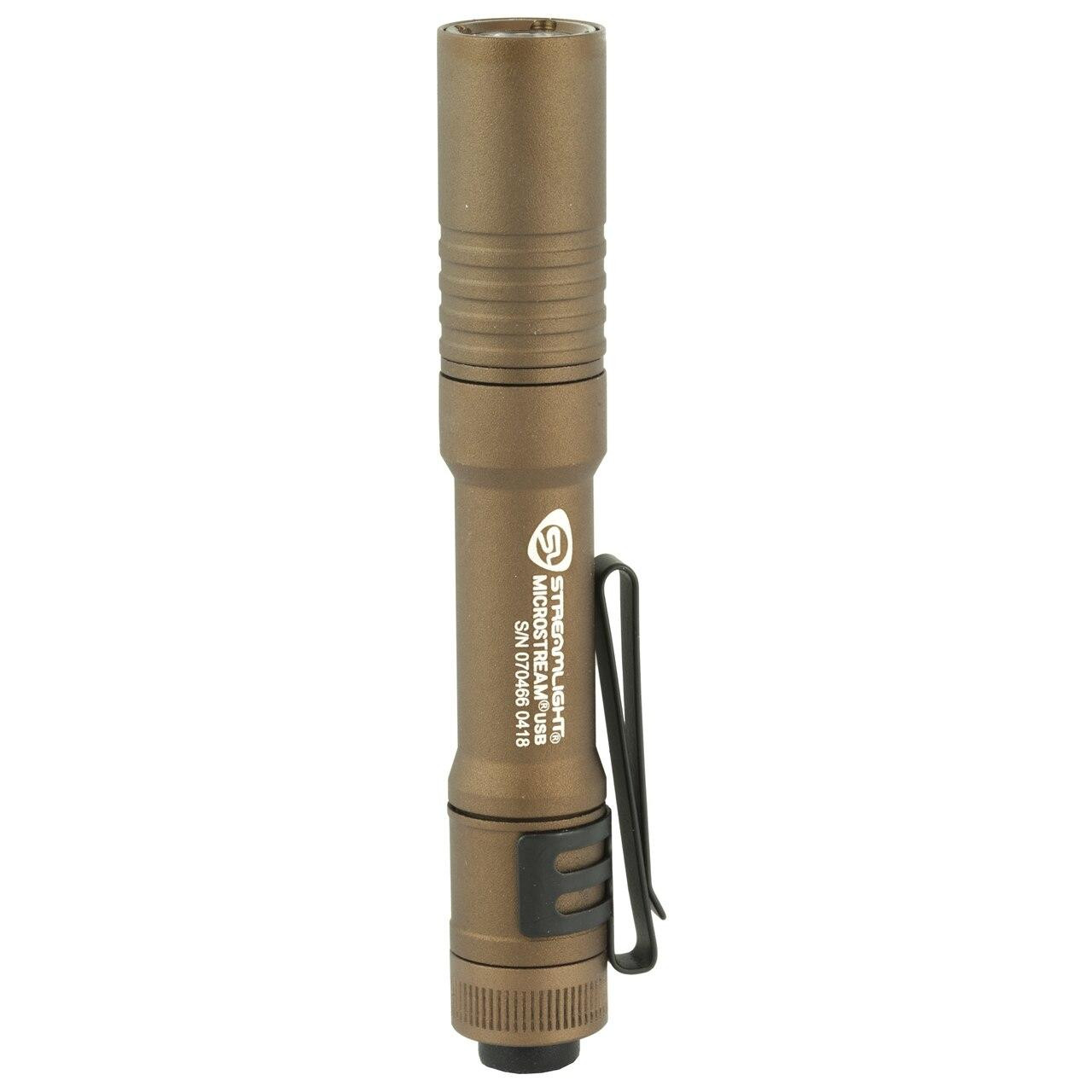 Streamlight Strmlght Microstream Usb Coyote Brn 080926666085