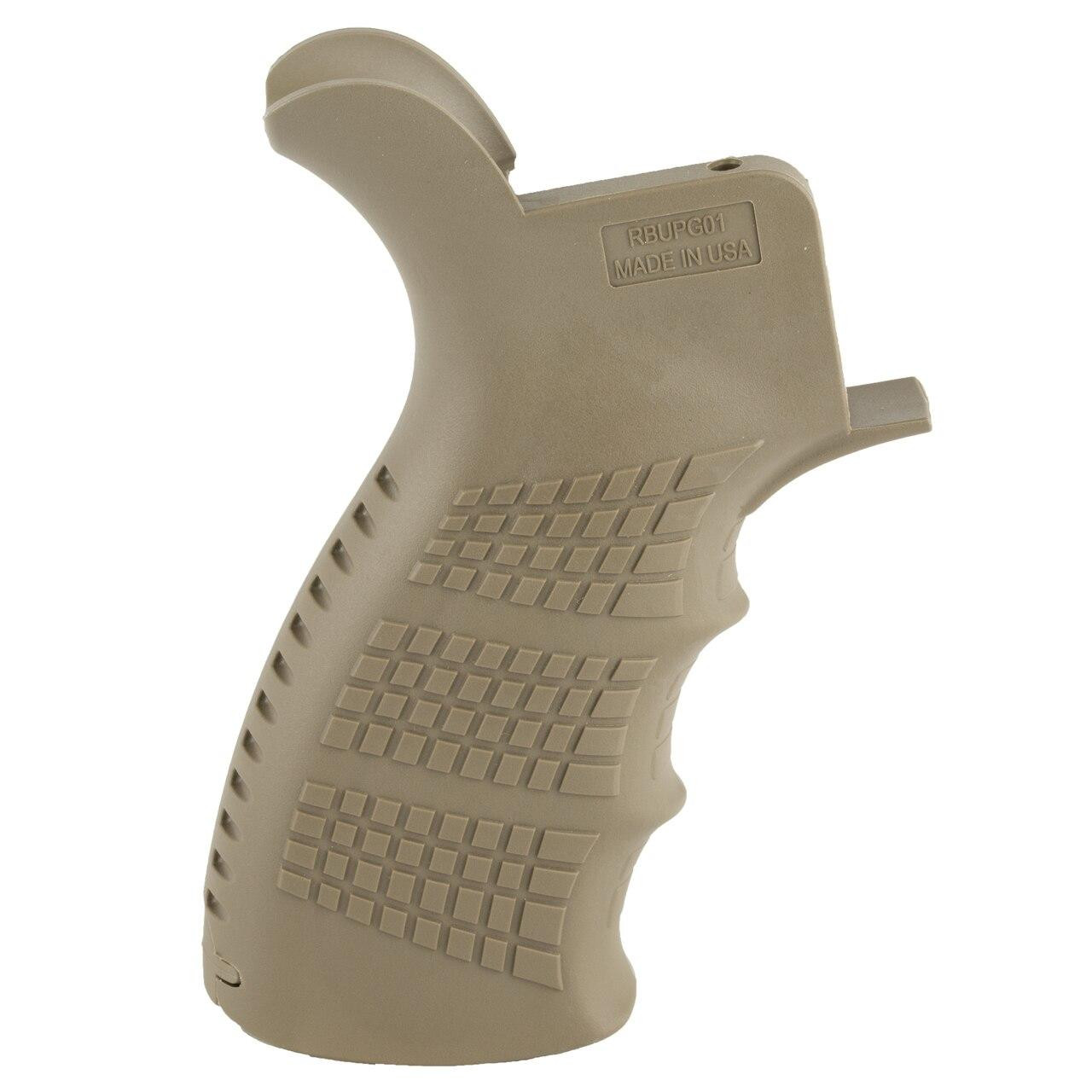 Leapers, Inc - UTG UTG Pro AR-15 Ambidextrous Pistol Grip, w/Storage Compartment, FDE 4717385552968