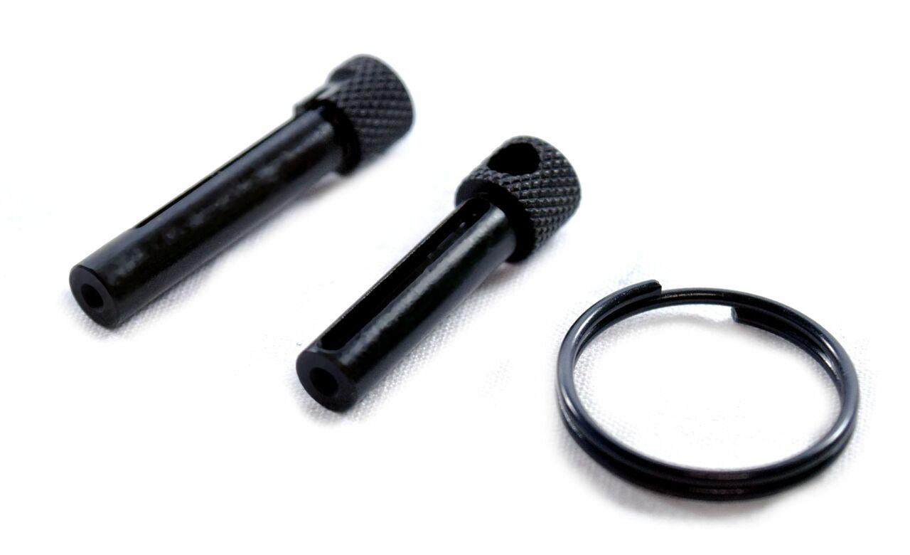 BLACK LABEL AR-15 Knurled Extended Pivot and Take Down Pin Set or Nitride .223/5.56