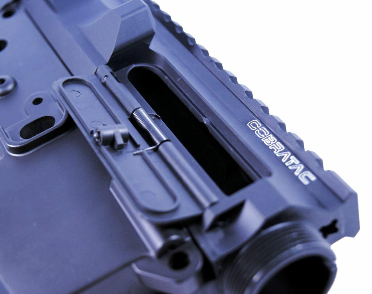 BLACK LABEL AR-15 Battle Port Enhanced Dust Cover - Polymer Black Capsule