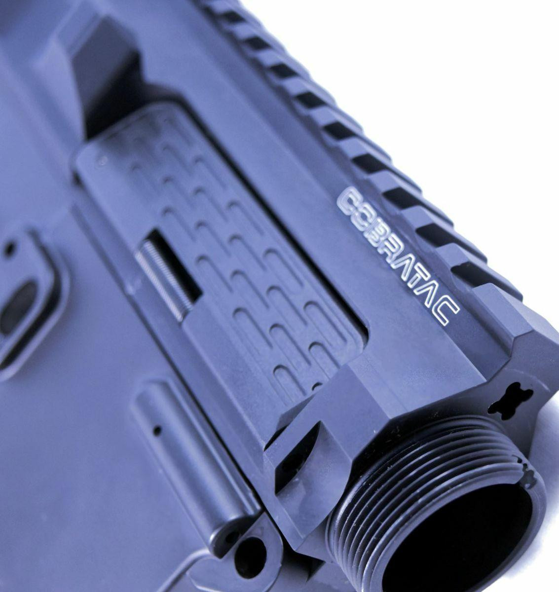 BLACK LABEL AR-15 Battle Port Enhanced Dust Cover - Polymer Black Capsule