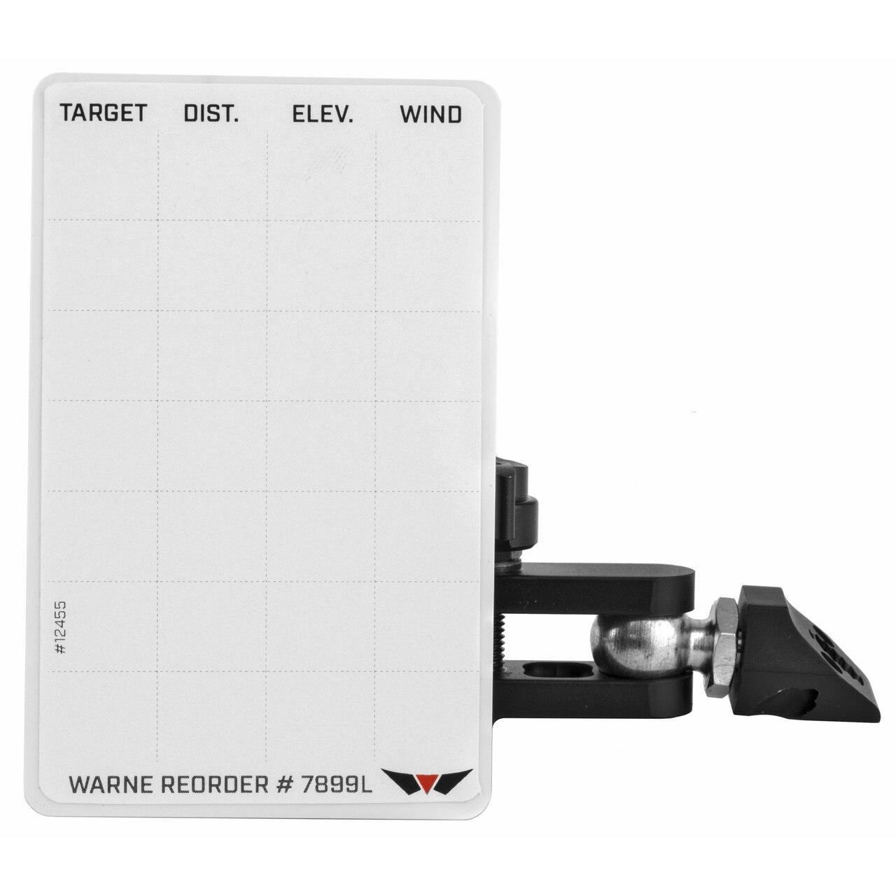 Warne Scope Mounts Warne Sl Prec Mnt Data Card Hldr Blk 656813106585