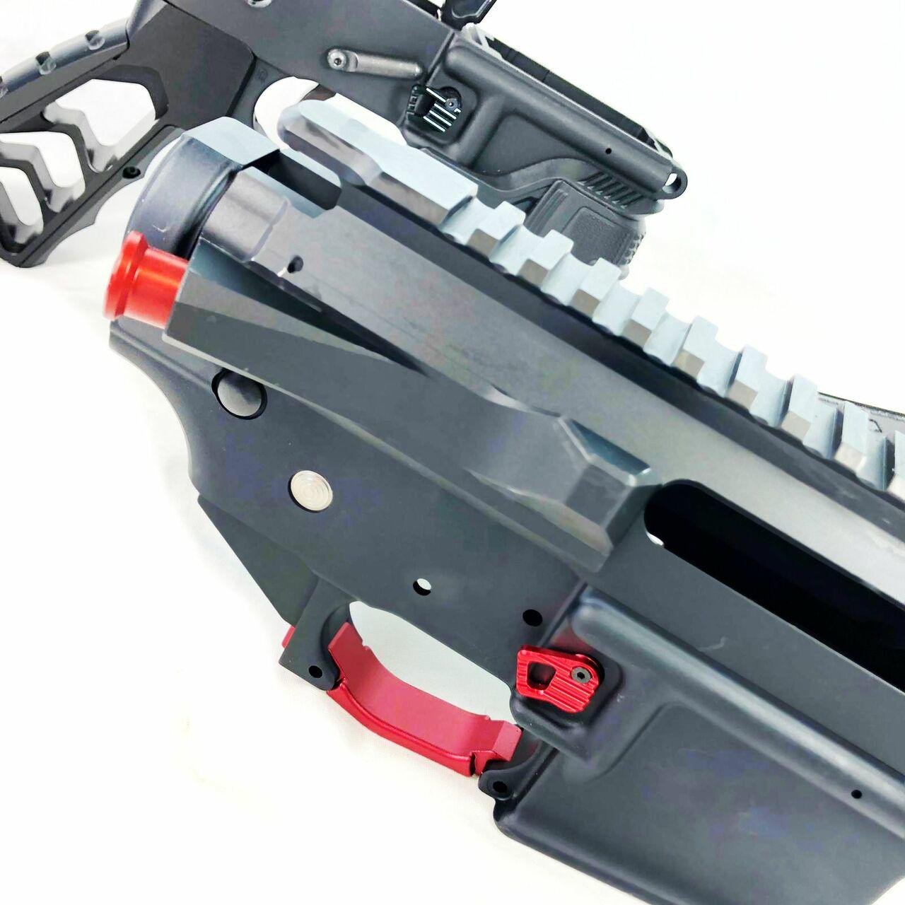 Enhanced Trigger Guard Billet for AR-15/10/LR308 - Red (LP-1119525)