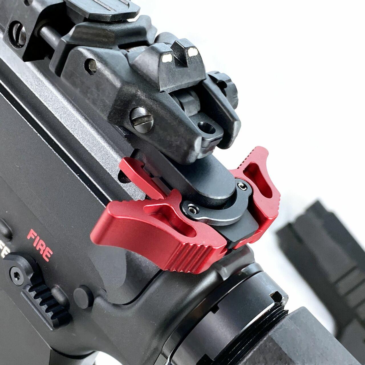 FIREHOG FireHog MOD-GEM2 Ambi Charging Handle with Gas Exhaust Mitigation or RED AR 15 .223/5.56