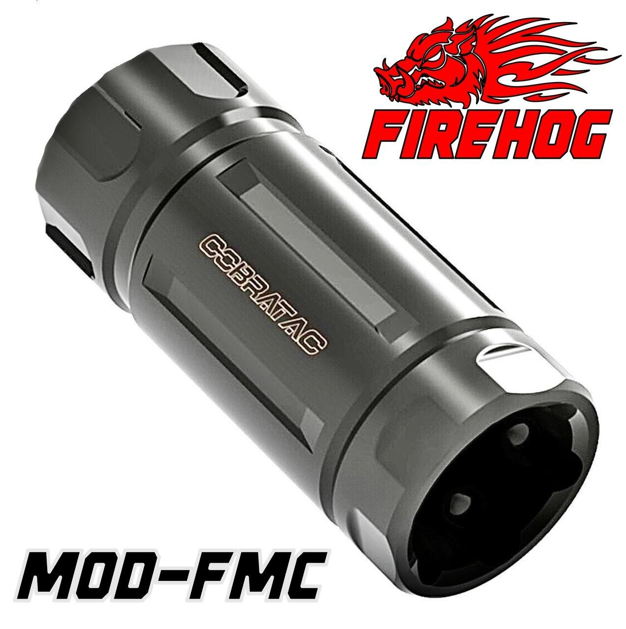Fire Hog Mod-FMC Black- Flash Suppressor Blast Mitigation System