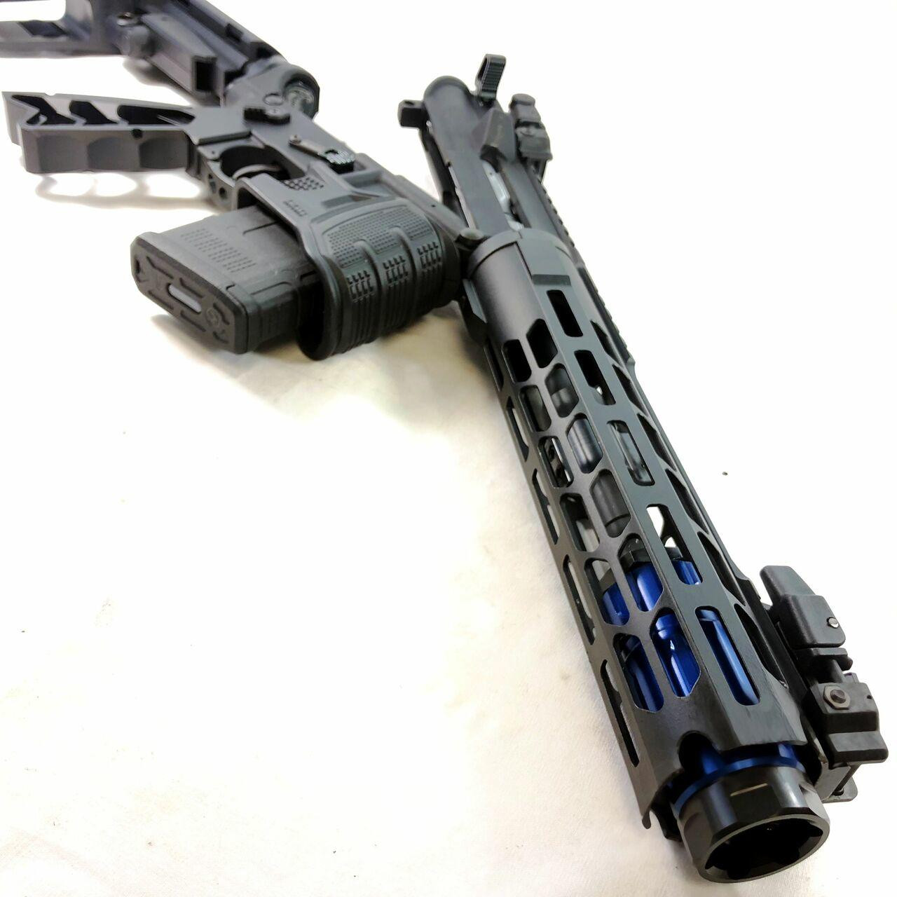 Blue 1/2-28 Fire Hog Mod-FMC - Flash Mitigation Suppressor Can System ...