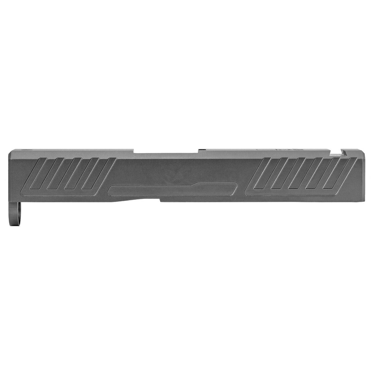 Grey Ghost Precision Ggp Slide For Glock 43 V1 Grey - CT35GGPGGPSPG43V1GRY 856054008086
