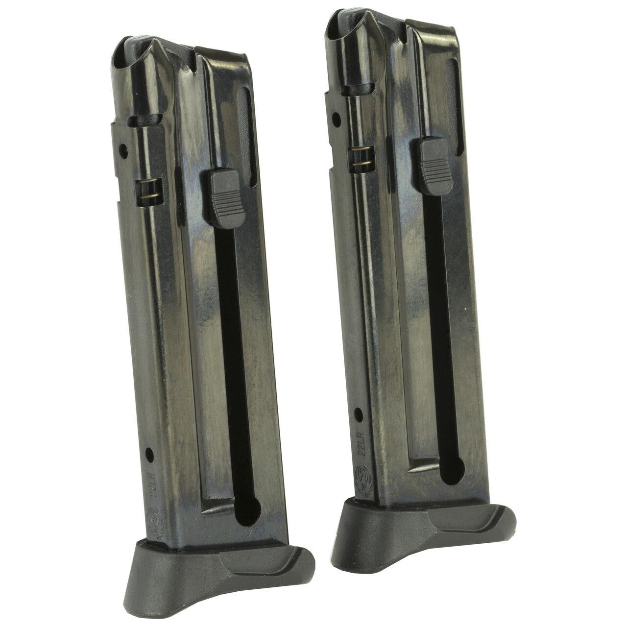 Ruger Mag Ruger Sr22 22lr 10rd Blk W/ex 2p 736676906475