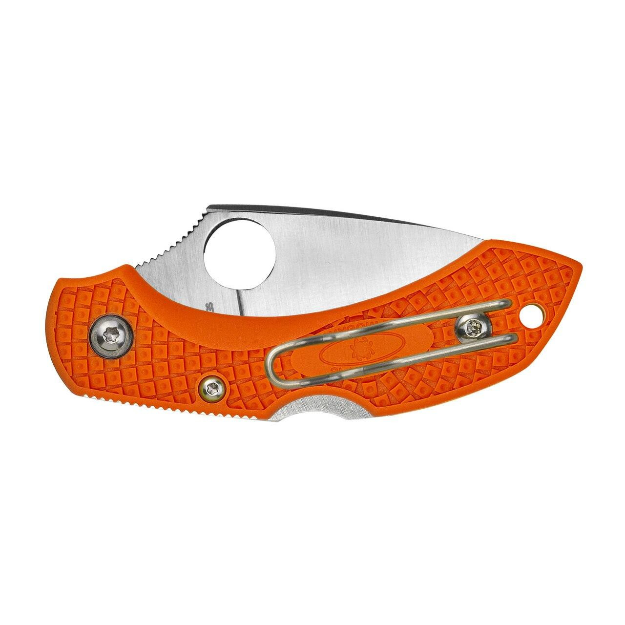 Spyderco Spyderco Dragonfly2 Orange Frn Pln 716104009596