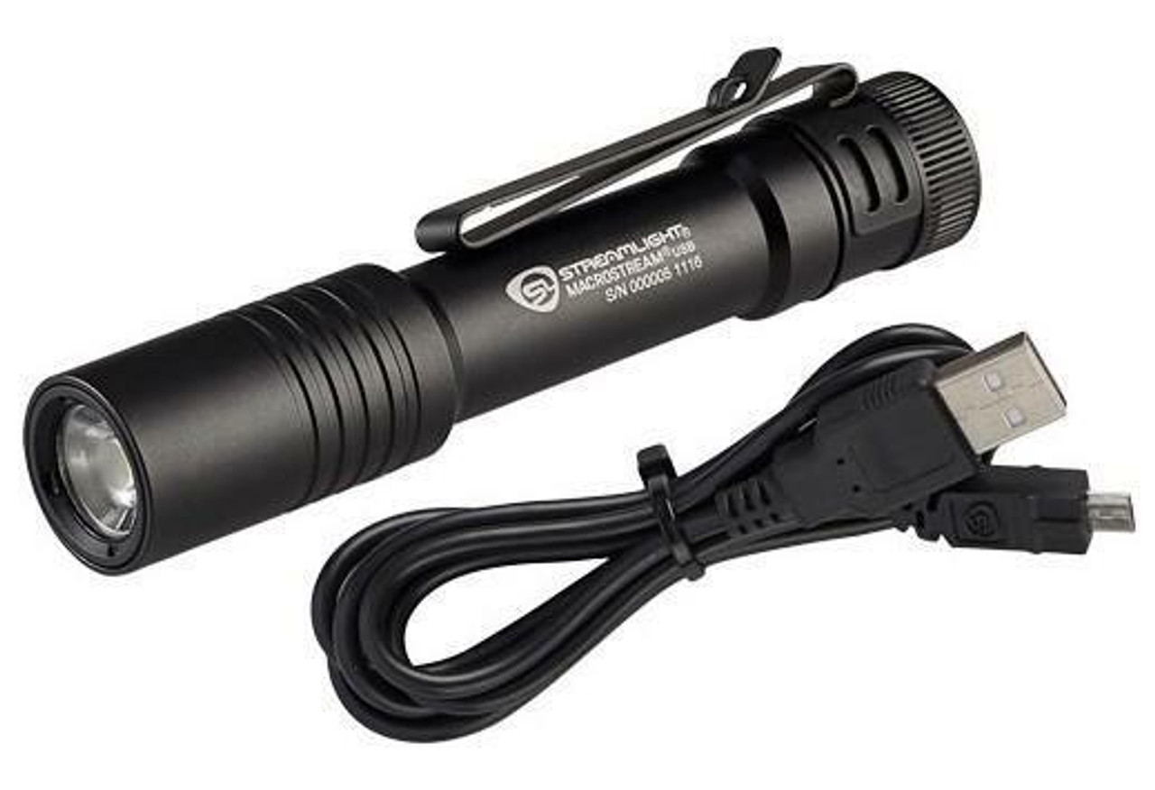 Streamlight Streamlight MacroStream USB Rechargeable Flashlight LED w/Lithium Ion Battery 080926663206