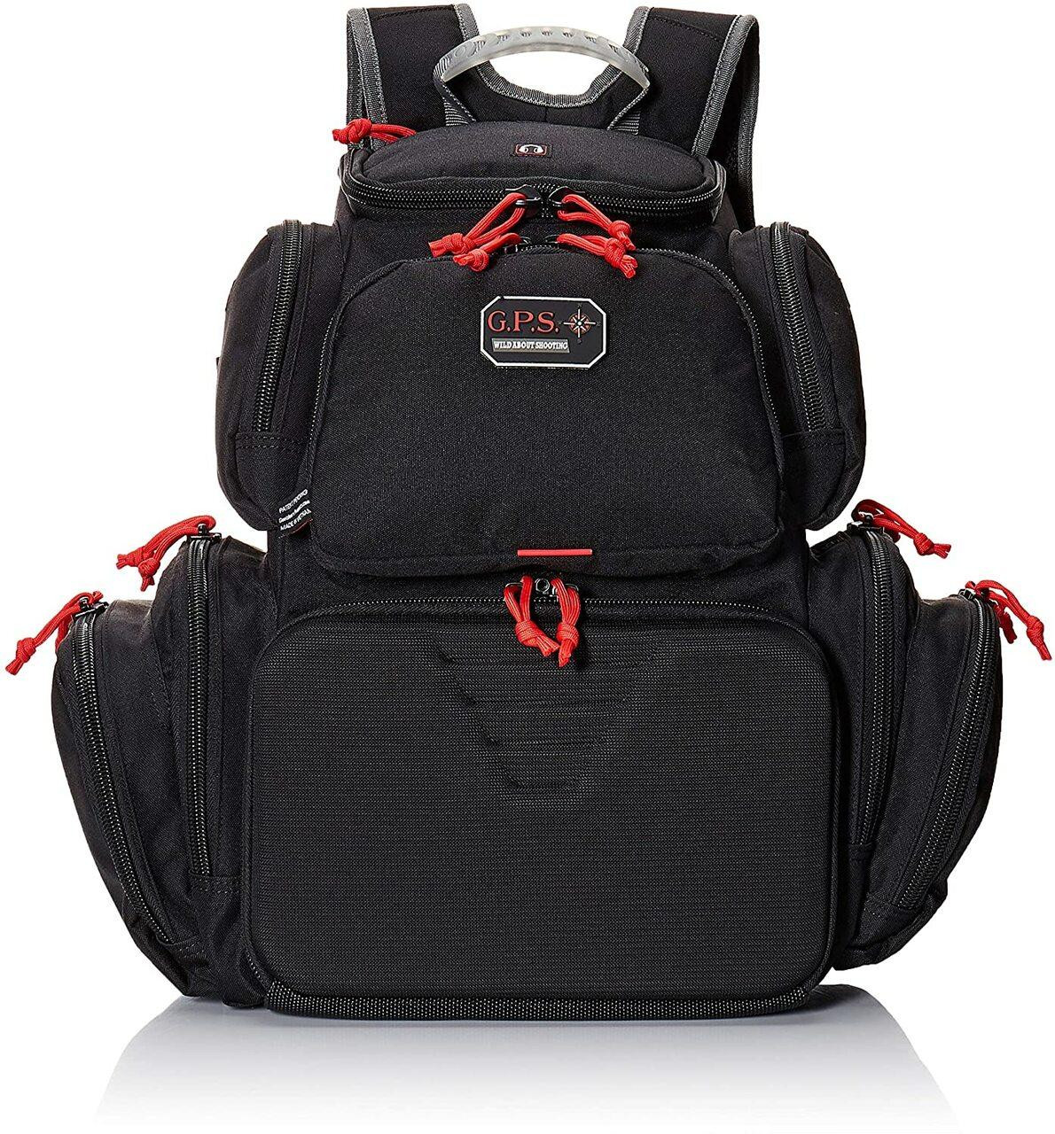 G-Outdoors, Inc G Outdoors GPS Freestanding Handgunner Backpack Canvas Visual ID Storage System Black 856056002556