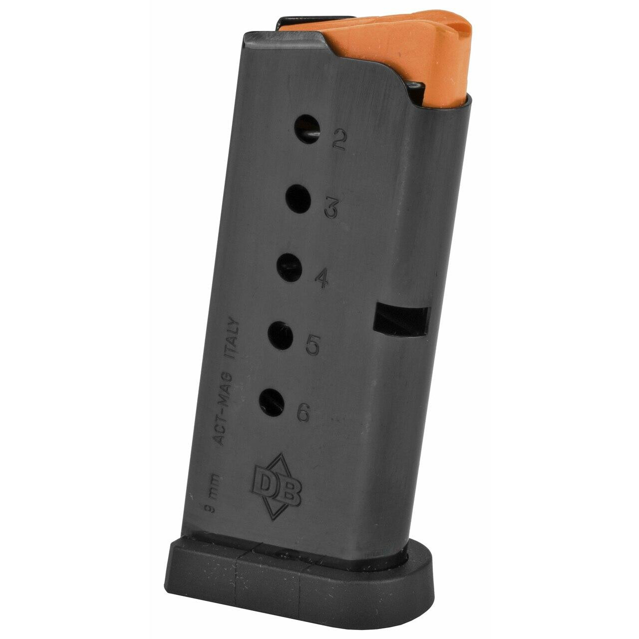 Diamondback Firearms Mag Dbf Db9 Gen4 9mm 6rd W/flat Bttm 815875012337