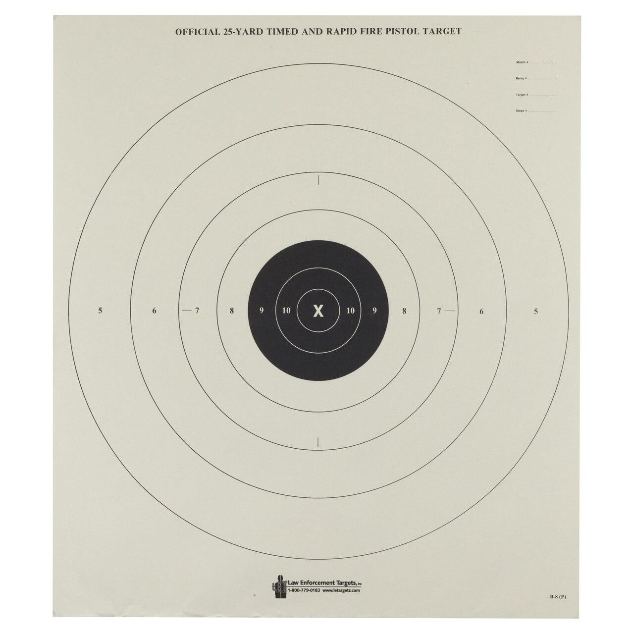 Action Target Action Tgt Bullseye Paper 100pk 816506026556