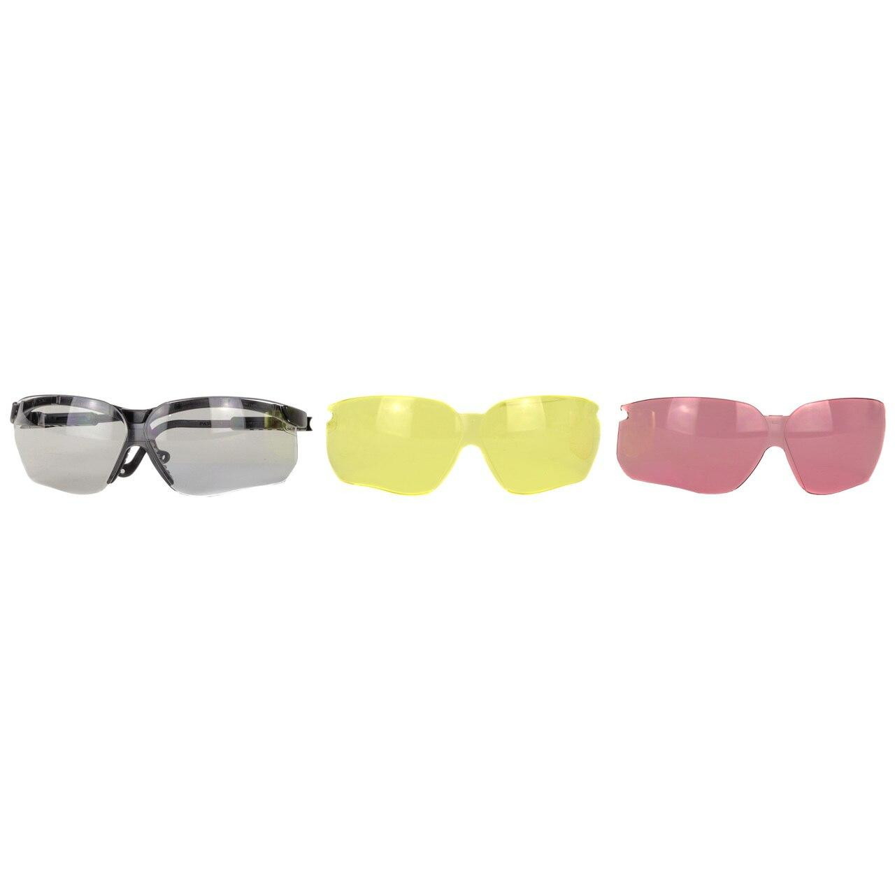 Howard Leight H/l Xc Glasses Combo 3 Lenses/case 033552016373