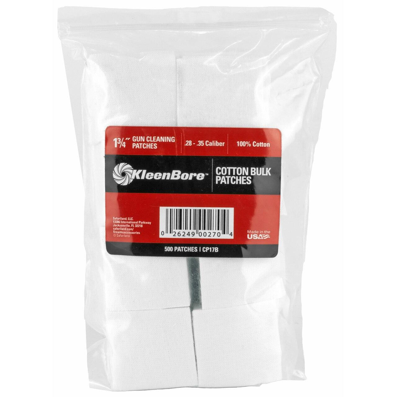 Kleen-Bore Kleen Br Spr Patch 28-35 500pk - CT35KLBCP17B 026249002704