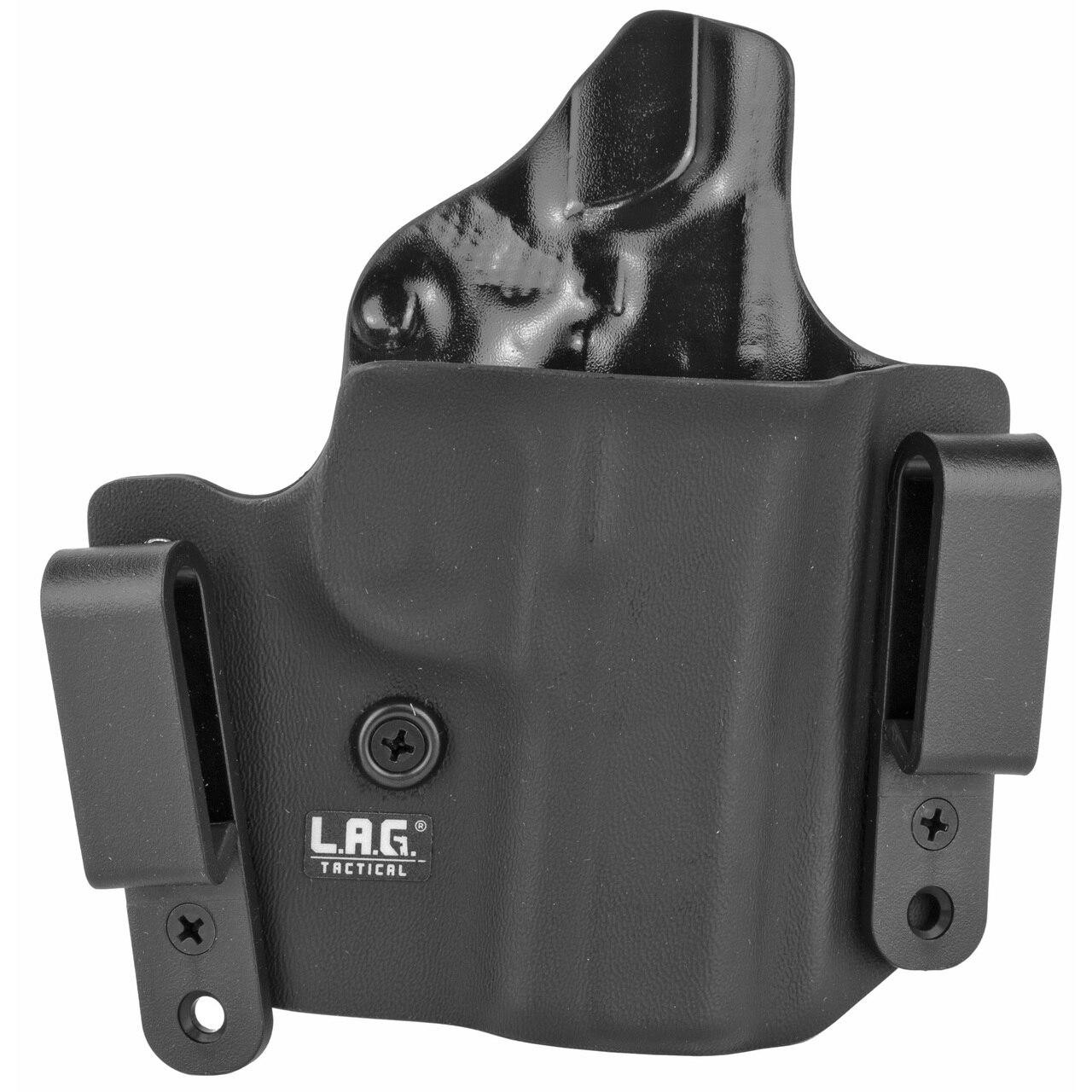 LAG Tactical, Inc Lag Dfndr 1911 3 Owb/iwb Blk Rh 811256021028