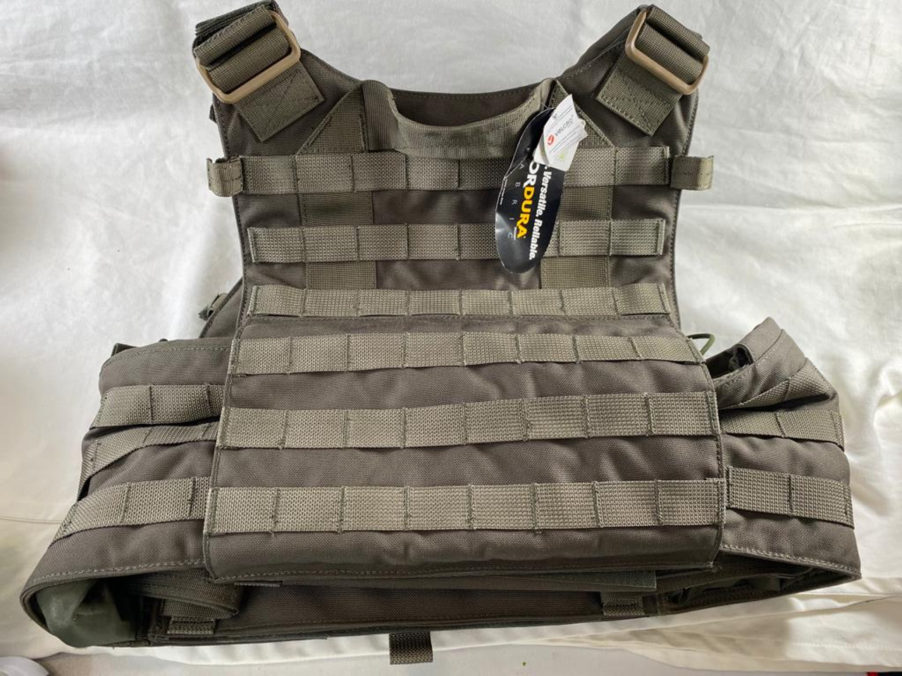 Pantac USA Molle SPC Armor Tactical Plate Carrier Vest OD Green - Large Kit