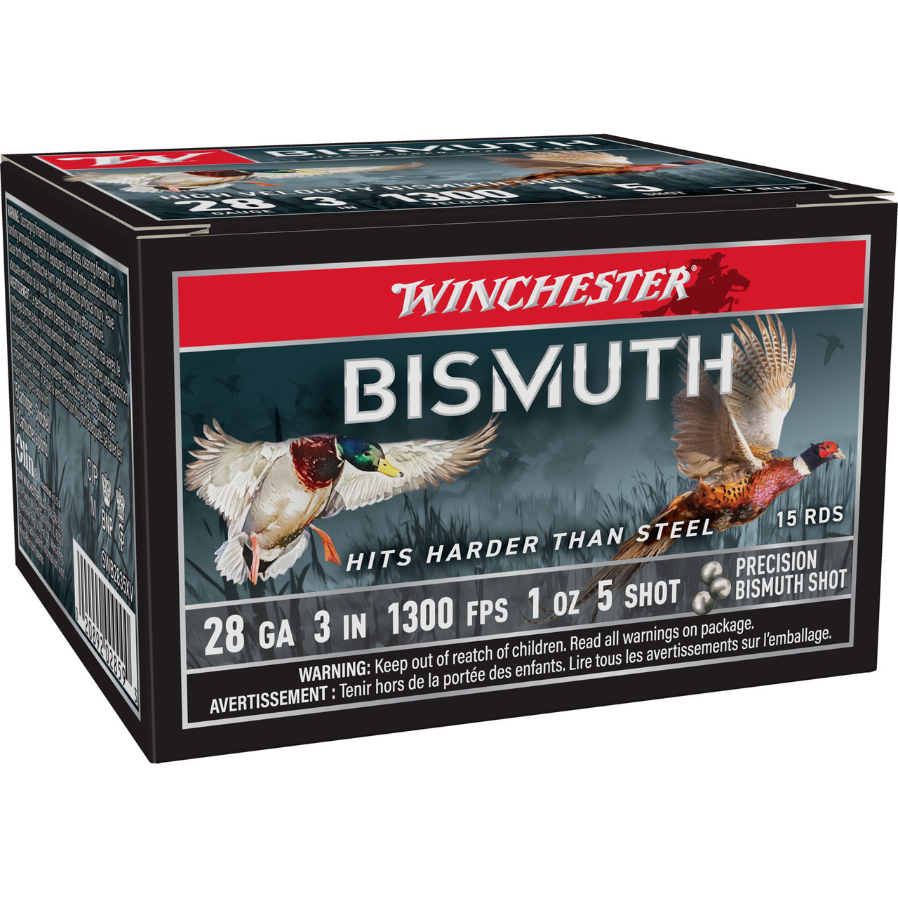 Win Bismuth 28ga 3" #5 15/150