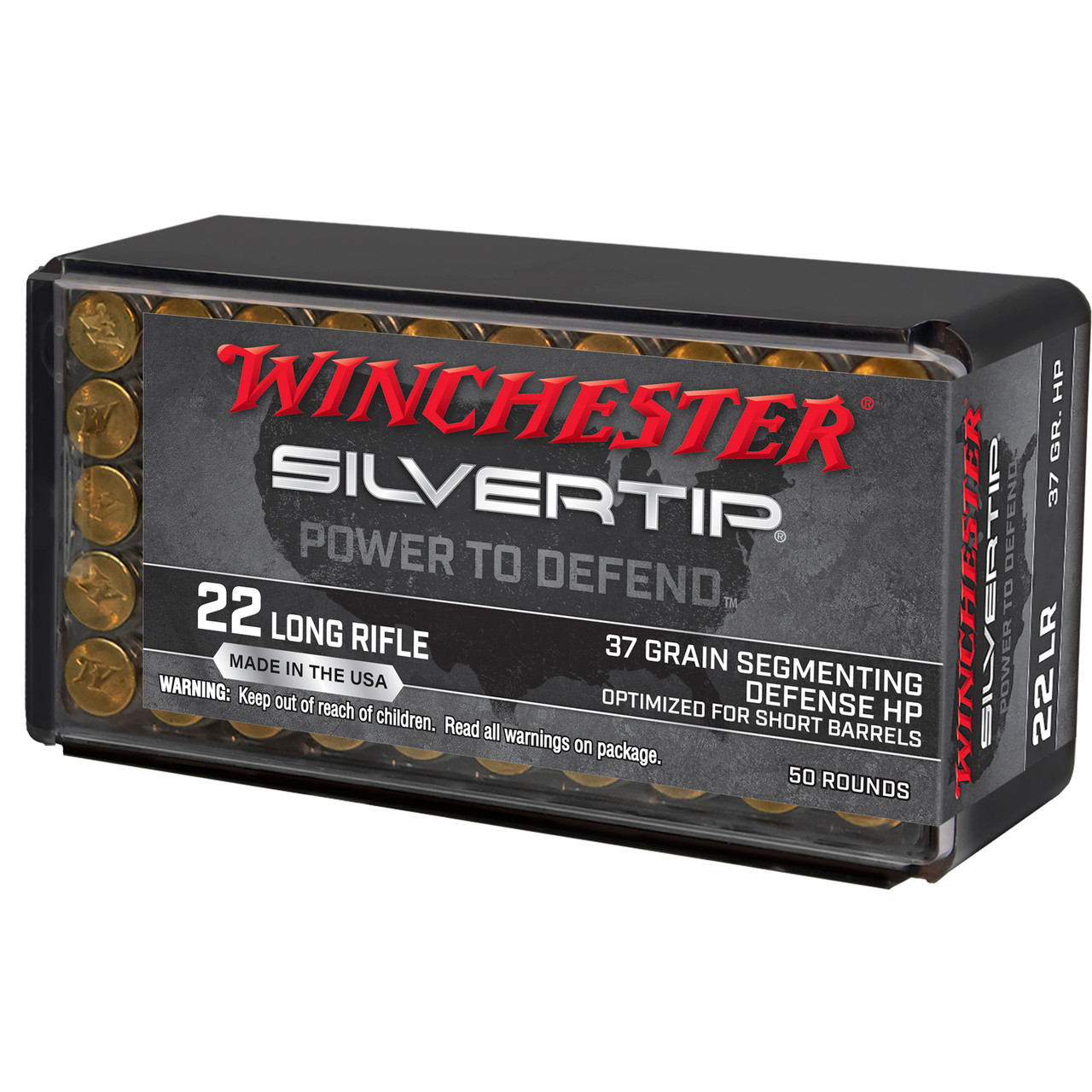 Win Silvertip 22lr 37gr Hp 50/2000 Win Silvertip 22lr 37gr Hp 50/2000