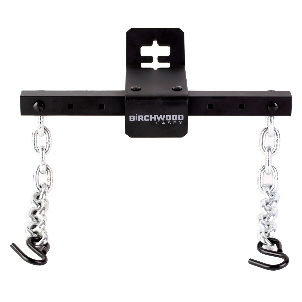 Birchwood Casey T-Post Gong Mount, Black, Steel Target Not Included BC-TPGTM