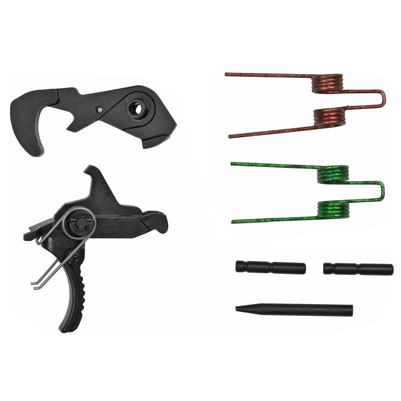 Hiperfire Enhanced Duty Trigger (EDT), Heavy Gunner, Trigger Assembly, Fits AR15/AR10, Medium 4.5 And 5.5 Lb Pulls, Black Finish EDTHG