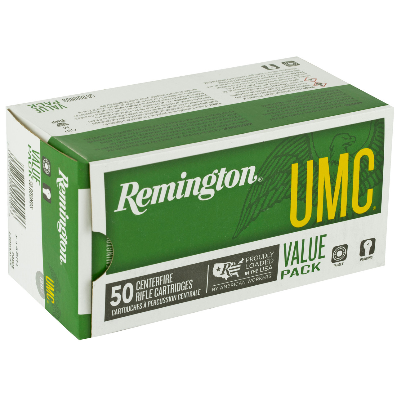 Remington UMC, 300 Blackout, 220 Grain, Open Tip Flat Base, 50 Round Box 24026