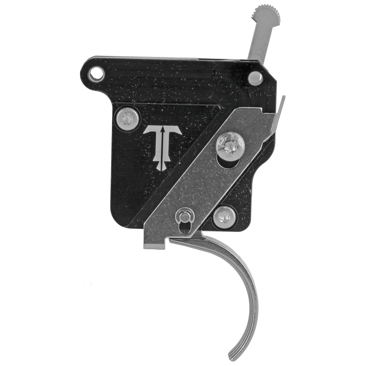 TriggerTech Trigger, 1.5-4LB Pull Weight, Fits Remington 700, Primary Curved Trigger, Bolt Release Model, Right Hand, Adjustable, Stainless Finish, Includes Installation Tools, Instruction Book, & TriggerTech Patch R70-SBS-14-TBC