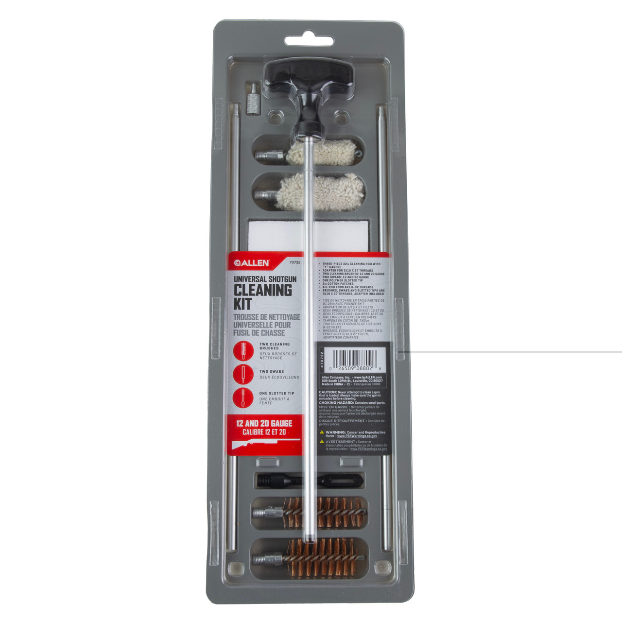 Allen Cleaning Kit Shotgun 12 & 20ga