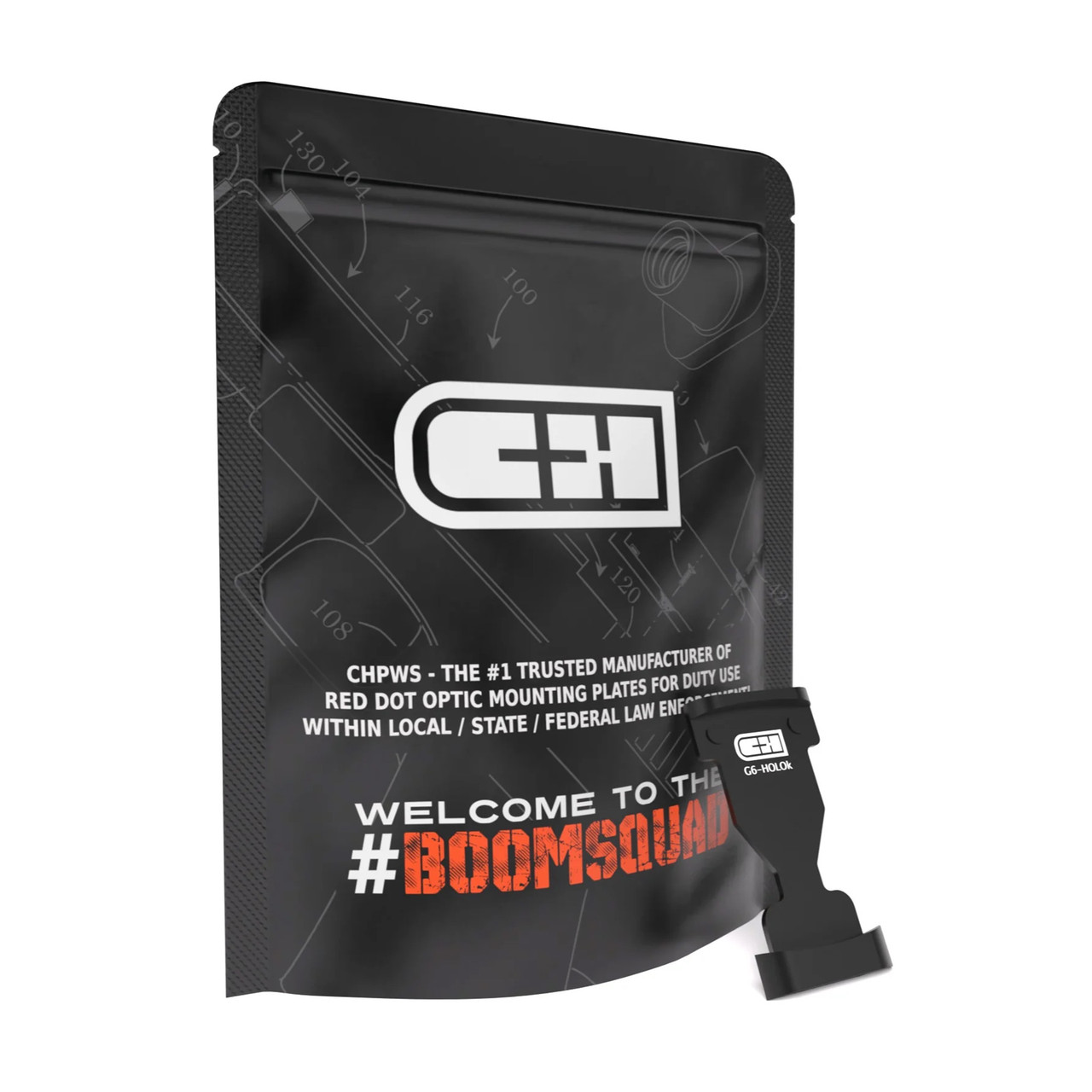 C&h Plt For Glk G6 To Holo 407k