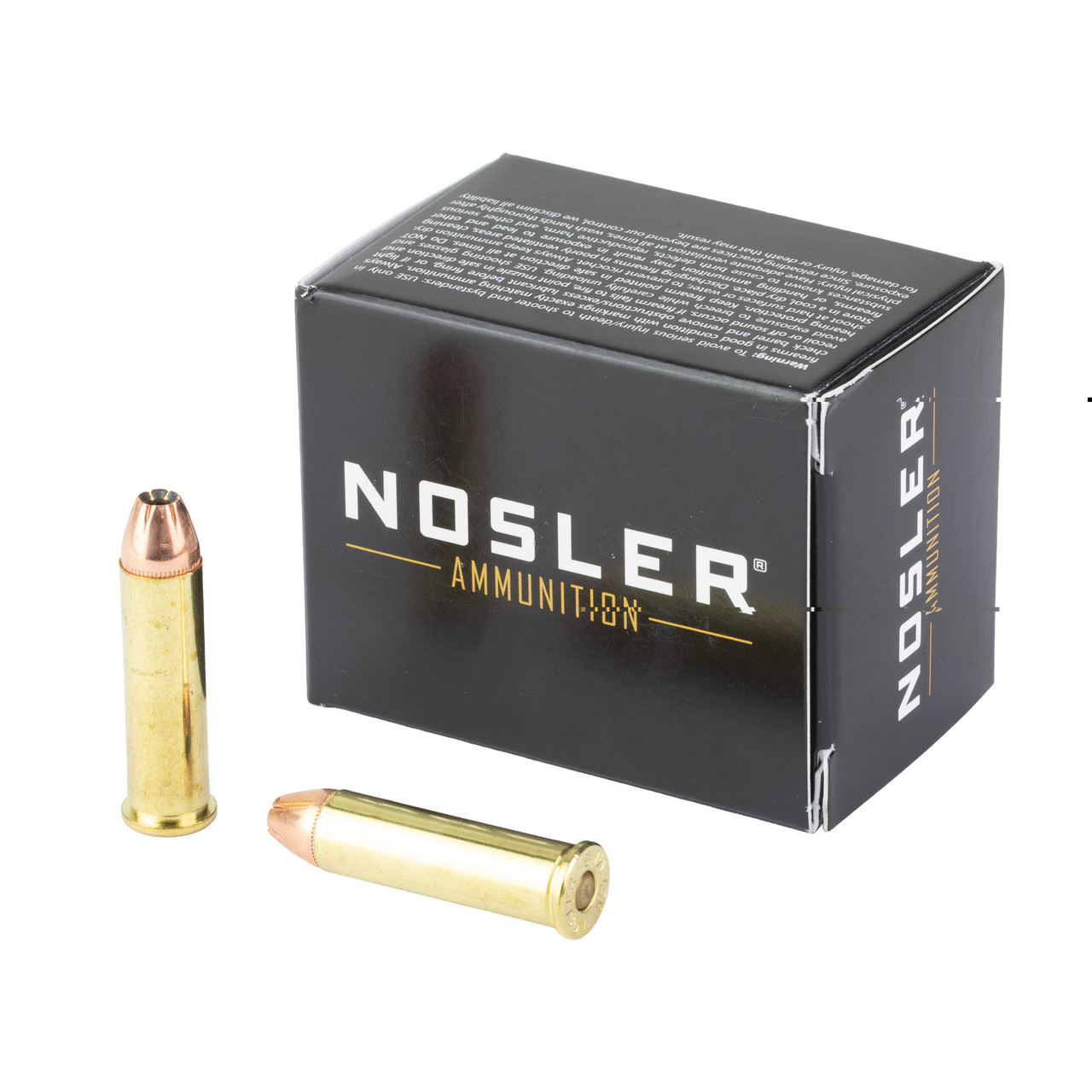 Nosler Assured Stopping Power, 357 Magnum, 125 Grain, Jacketed Hollow Point, 20 Round Box 40134