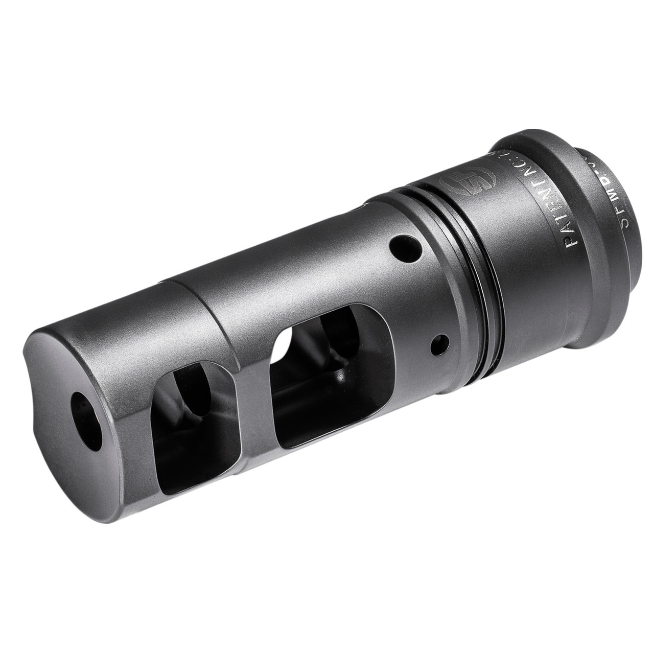 Surefire SOCOM Muzzle Brake, Suppressor Adapter, 6MM, 5/8X24, Black SFMB-6-5-8-24