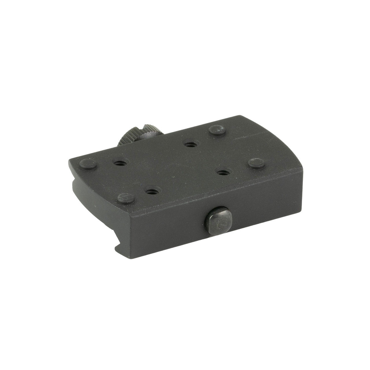 Shield Sights Picatinny to Weaver Mount, Black, Thumb Nut, For SMS/RMS Manufactured by JP Enterprises MNT-PICA-JP-SMS-RMS