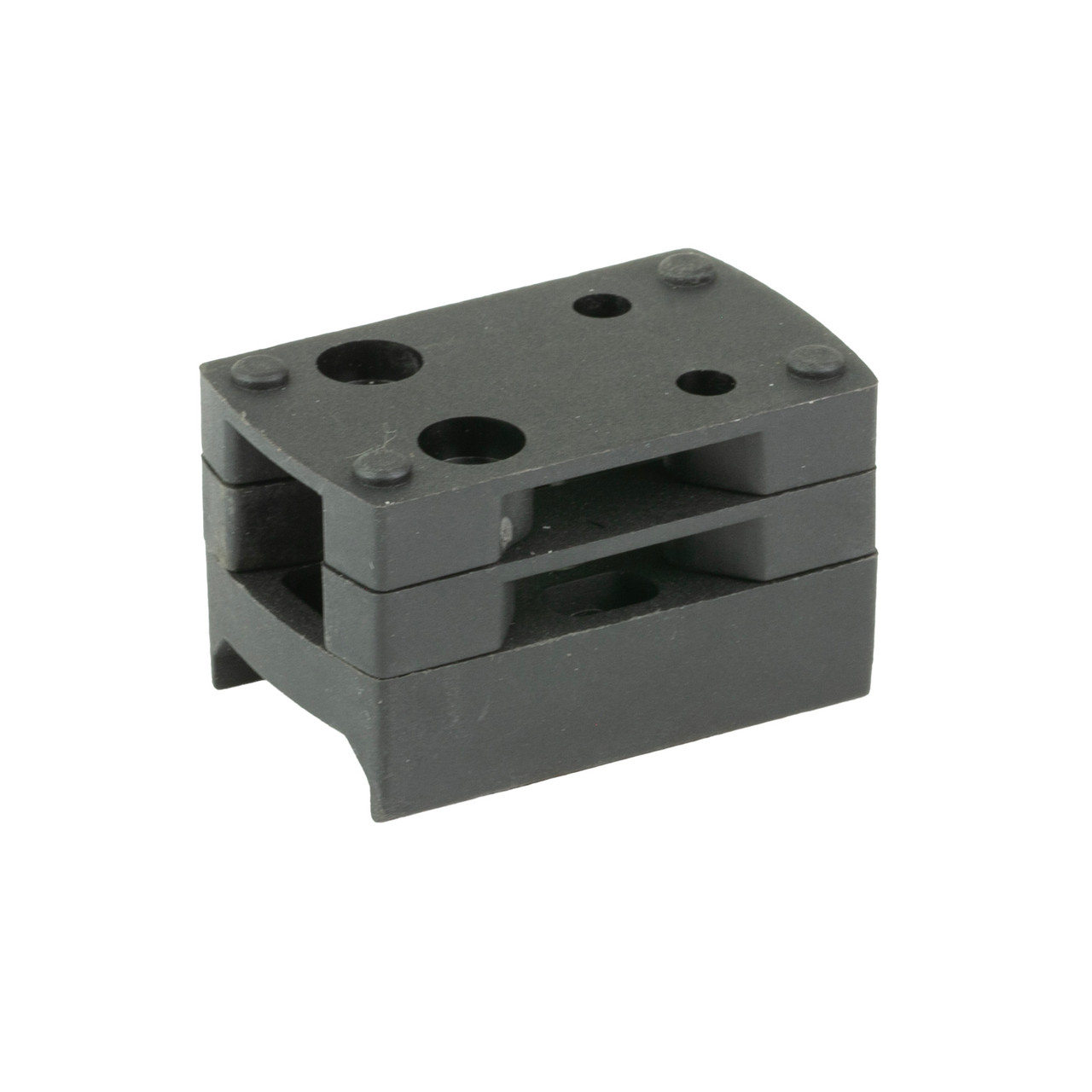 Shield Sights Picatinny to Weaver Mount, Black, Triple H Spacers, Polymer MNT-PICA-POL-SMS-RMS