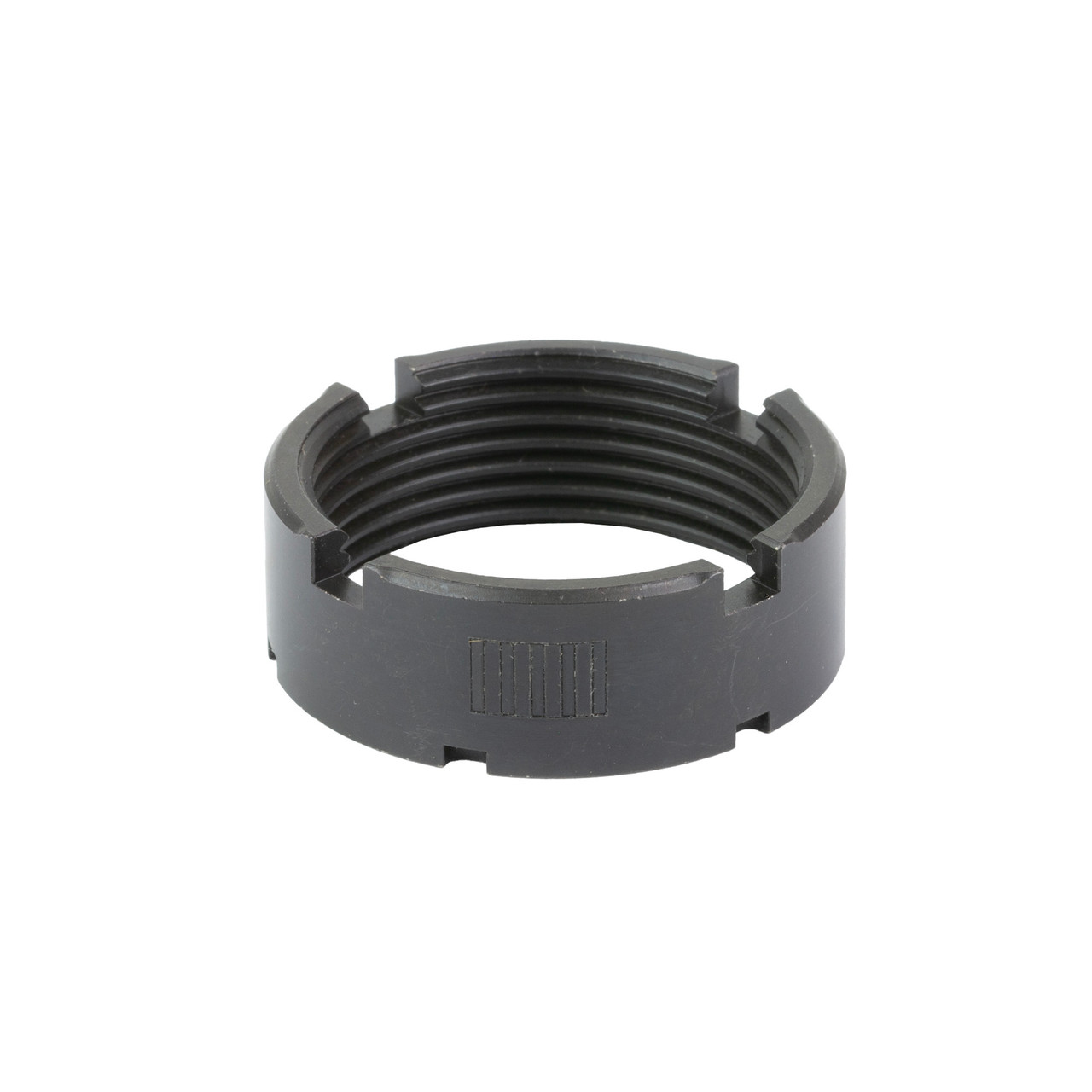 Sons of Liberty Gun Works Castle Nut, Class 3A Threads, Matte Finish, Black SOLGW-CASTLENUT