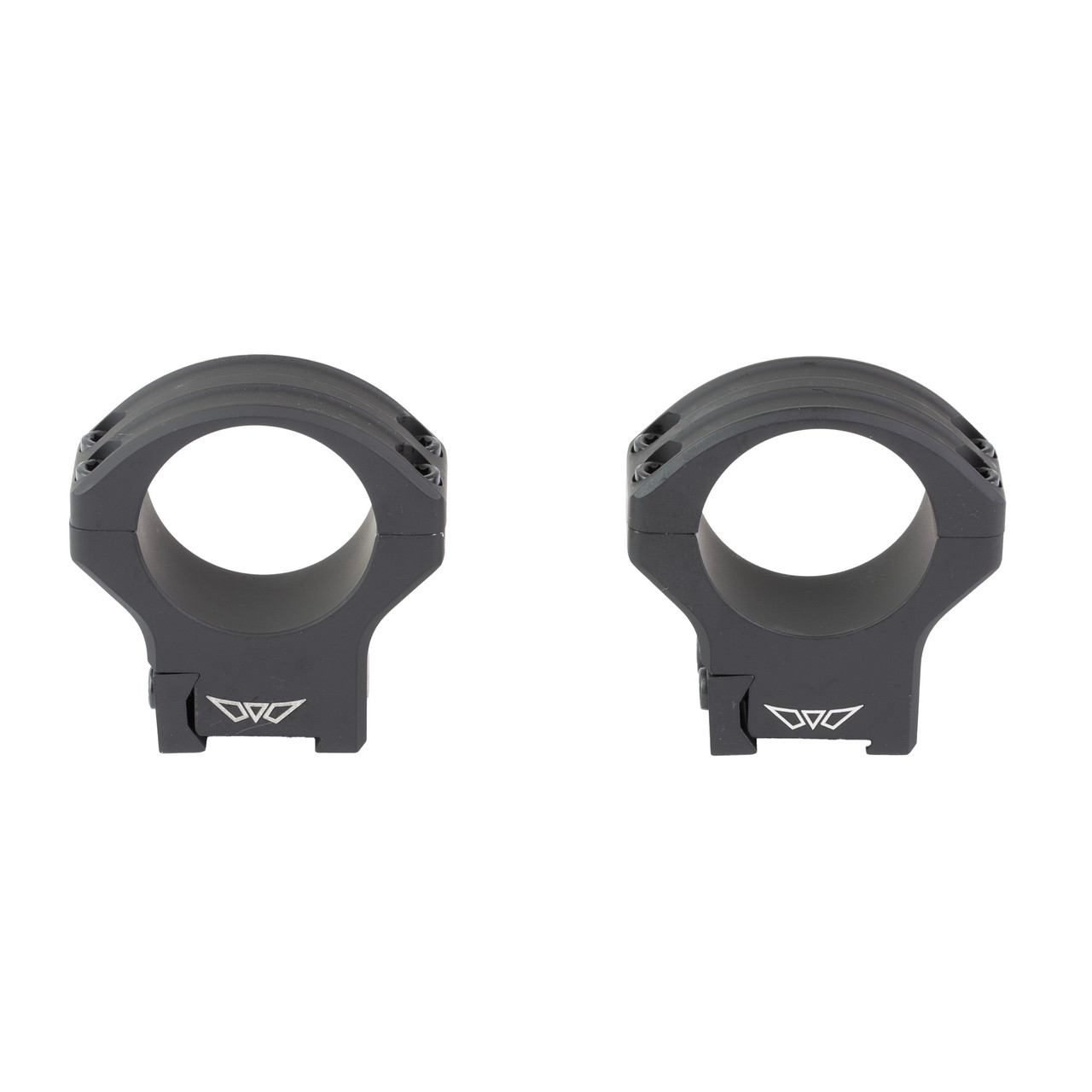 Warne HyperLite Rings, 30MM High, Matte Finish, Black, Fits Tikka 8515TM