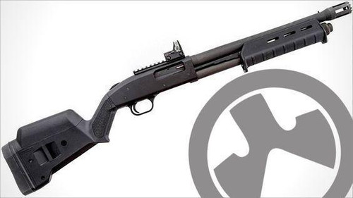 Magpul, SGA Mossberg 500/590/590A1 12 Gauge Shotgun Adjustable Stock, Polymer, Black