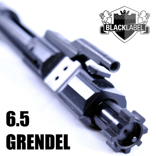 BLACK LABEL - NITRIDE BCG BOLT CARRIER GROUP | 6.5 GRENDEL TYPE 2