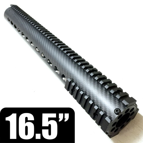 COBRATAC Scout Carbon Pro | 16.5" Free Float Key Mod  Hand-guard AR-15