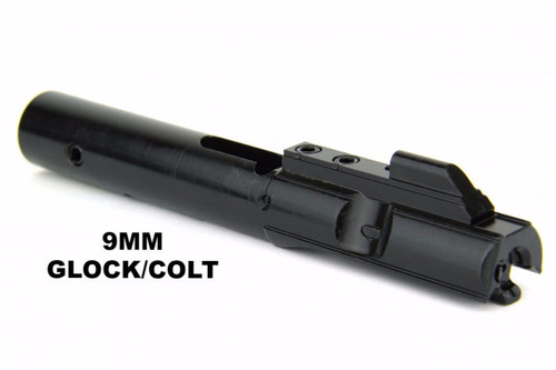 9MM Black Nitride BCG Glock/Colt | Melonite Bolt Carrier Group